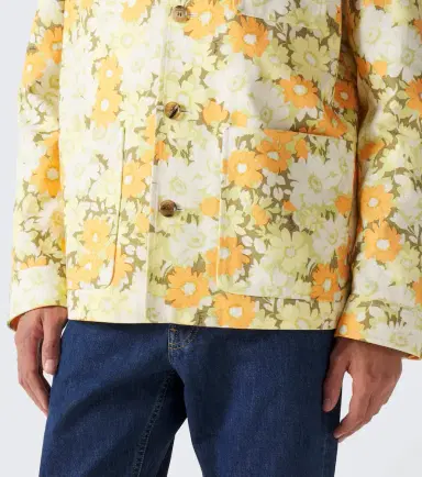 Valentino Floral cotton twill jacket | Thumbnail 8 Valentino Floral cotton twill jacket | Thumbnail 8