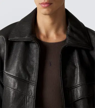 Saint Laurent Cassandre cotton tank top | Thumbnail 3 Saint Laurent Cassandre cotton tank top | Thumbnail 3