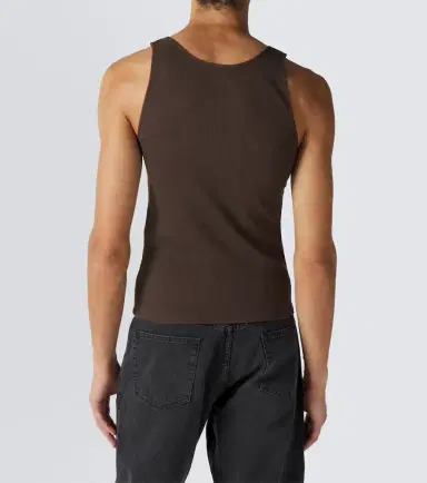 Saint Laurent Cassandre cotton tank top | Thumbnail 5 Saint Laurent Cassandre cotton tank top | Thumbnail 5