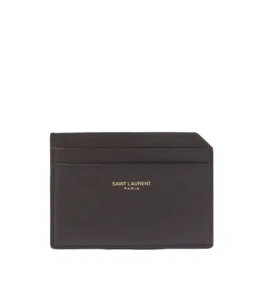 Saint Laurent Leather card holder | Thumbnail 1 Saint Laurent Leather card holder | Thumbnail 1
