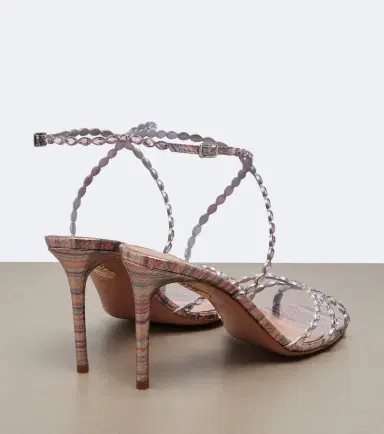 Aquazzura Love Struck embellished leather sandals | Thumbnail 2 Aquazzura Love Struck embellished leather sandals | Thumbnail 2