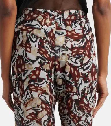 Dries Van Noten Printed straight pants | Thumbnail 3 Dries Van Noten Printed straight pants | Thumbnail 3
