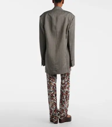 Dries Van Noten Printed straight pants | Thumbnail 4 Dries Van Noten Printed straight pants | Thumbnail 4