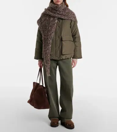 Brunello Cucinelli Mohair-blend poncho | Thumbnail 4 Brunello Cucinelli Mohair-blend poncho | Thumbnail 4