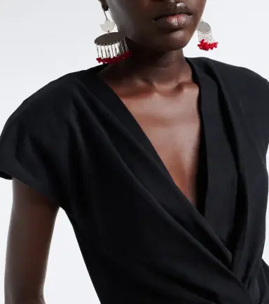 Isabel Marant Nadrine cotton jersey top | Thumbnail 4 Isabel Marant Nadrine cotton jersey top | Thumbnail 4