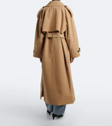 RÓHE Róhe Cotton and wool-blend belted coat | Thumbnail 6 RÓHE Róhe Cotton and wool-blend belted coat | Thumbnail 6