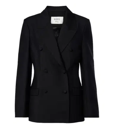 Rohe Róhe Wool and mohair blazer | Thumbnail 1 Rohe Róhe Wool and mohair blazer | Thumbnail 1