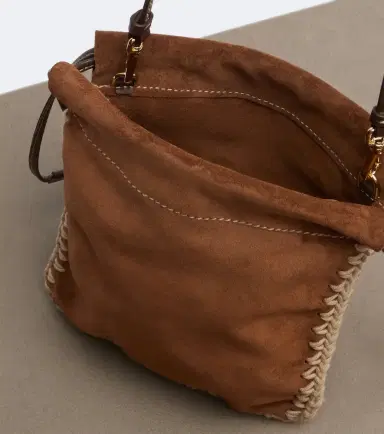 Prada Suede phone pouch | Thumbnail 4 Prada Suede phone pouch | Thumbnail 4