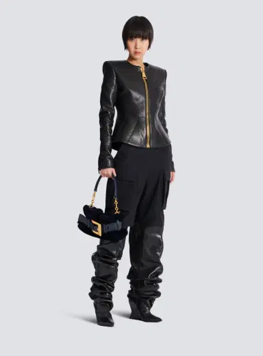 Balmain Mini Anthem bag in shearling | Thumbnail 2 Balmain Mini Anthem bag in shearling | Thumbnail 2