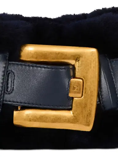 Balmain Mini Anthem bag in shearling | Thumbnail 5 Balmain Mini Anthem bag in shearling | Thumbnail 5