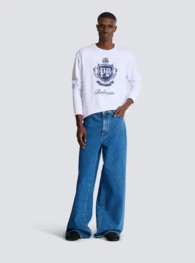Balmain College Emblem sweatshirt | Thumbnail 2 Balmain College Emblem sweatshirt | Thumbnail 2