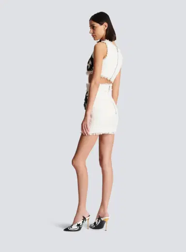 Balmain Baroque tweed skirt | Thumbnail 4 Balmain Baroque tweed skirt | Thumbnail 4