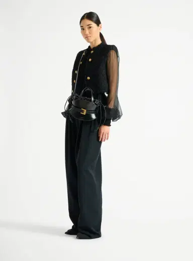 Balmain Shuffle Mini bag in calfskin leather | Thumbnail 2 Balmain Shuffle Mini bag in calfskin leather | Thumbnail 2