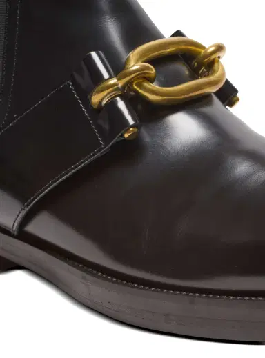 Balmain Sync Chelsea boots in glazed leather | Thumbnail 5 Balmain Sync Chelsea boots in glazed leather | Thumbnail 5