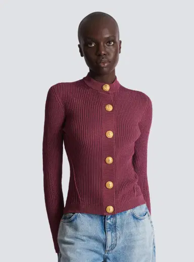 Balmain Fine knit cardigan with buttons | Thumbnail 5 Balmain Fine knit cardigan with buttons | Thumbnail 5
