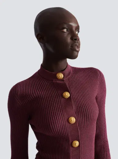 Balmain Fine knit cardigan with buttons | Thumbnail 6 Balmain Fine knit cardigan with buttons | Thumbnail 6