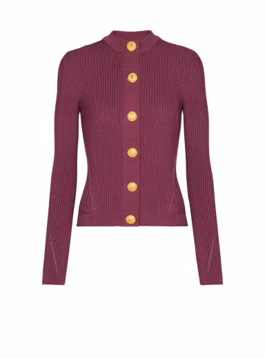 Balmain Fine knit cardigan with buttons | Thumbnail 1 Balmain Fine knit cardigan with buttons | Thumbnail 1