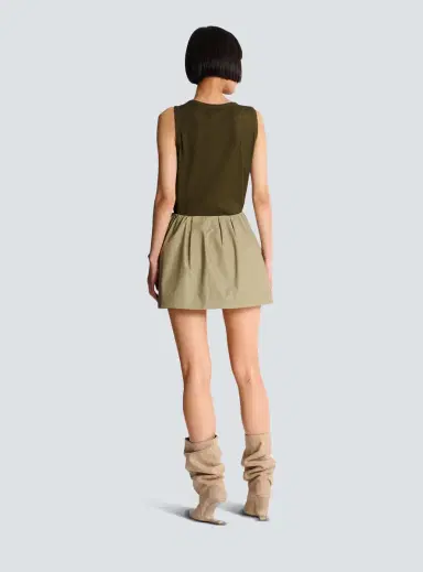 Balmain Cotton poplin balloon skirt | Thumbnail 4 Balmain Cotton poplin balloon skirt | Thumbnail 4