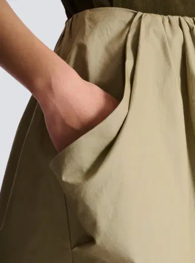 Balmain Cotton poplin balloon skirt | Thumbnail 6 Balmain Cotton poplin balloon skirt | Thumbnail 6