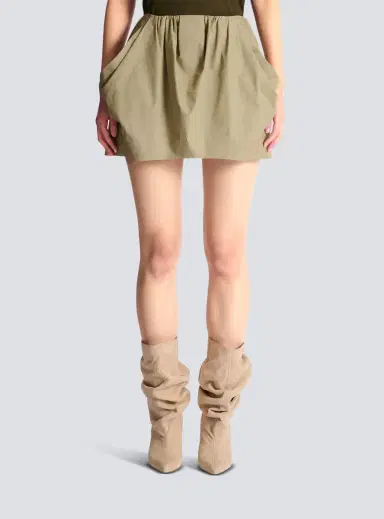 Balmain Cotton poplin balloon skirt | Thumbnail 7 Balmain Cotton poplin balloon skirt | Thumbnail 7