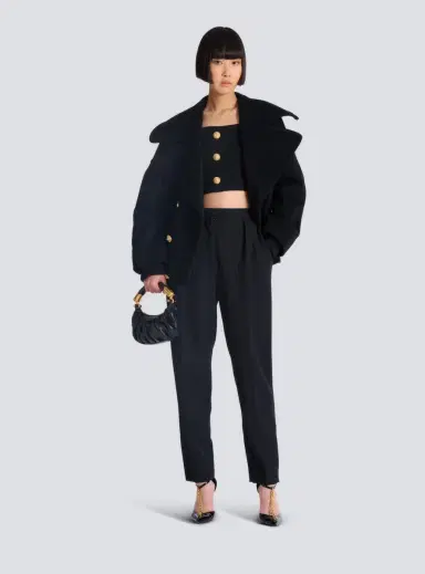 Balmain Knit bralette top with buttons | Thumbnail 2 Balmain Knit bralette top with buttons | Thumbnail 2