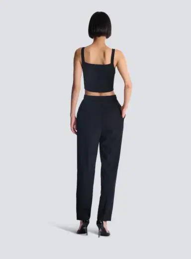 Balmain Knit bralette top with buttons | Thumbnail 4 Balmain Knit bralette top with buttons | Thumbnail 4