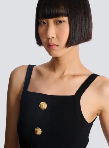 Balmain Knit bralette top with buttons | Thumbnail 6 Balmain Knit bralette top with buttons | Thumbnail 6
