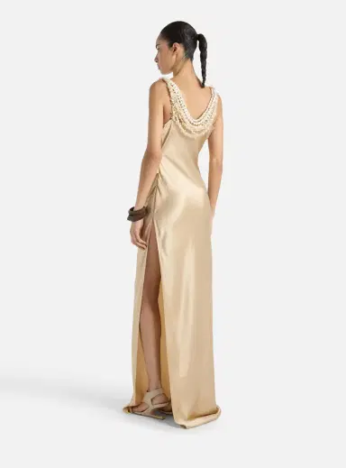 Balmain Silk shell dress | Thumbnail 3 Balmain Silk shell dress | Thumbnail 3