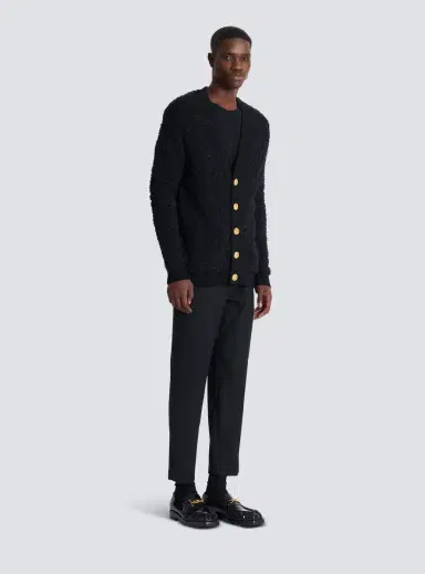 Balmain Buttoned cardigan | Thumbnail 3 Balmain Buttoned cardigan | Thumbnail 3