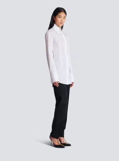 Balmain Cotton poplin shirt | Thumbnail 3 Balmain Cotton poplin shirt | Thumbnail 3