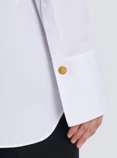 Balmain Cotton poplin shirt | Thumbnail 6 Balmain Cotton poplin shirt | Thumbnail 6