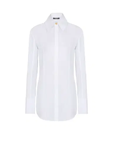 Balmain Cotton poplin shirt | Thumbnail 1 Balmain Cotton poplin shirt | Thumbnail 1