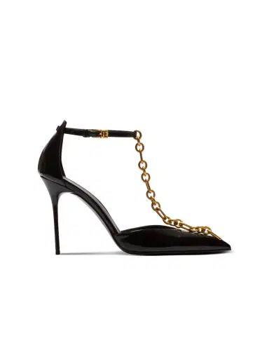 Balmain Sync patent leather stilettos | Thumbnail 1 Balmain Sync patent leather stilettos | Thumbnail 1