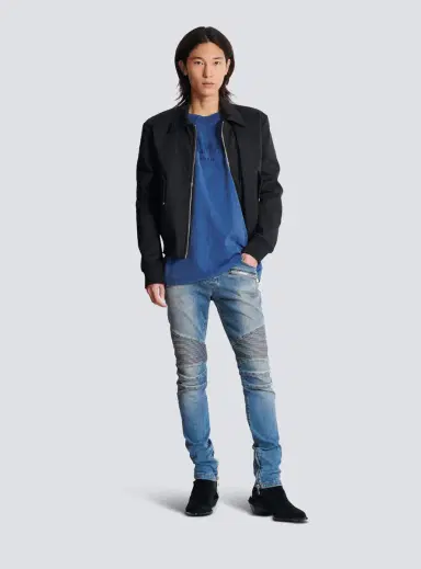 Balmain Loose T-shirt with vintage embroidery | Thumbnail 2 Balmain Loose T-shirt with vintage embroidery | Thumbnail 2