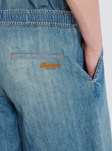 Balmain Faded denim shorts | Thumbnail 5 Balmain Faded denim shorts | Thumbnail 5