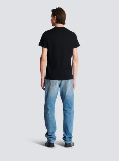 Balmain T-shirt with vintage gel logo | Thumbnail 4 Balmain T-shirt with vintage gel logo | Thumbnail 4