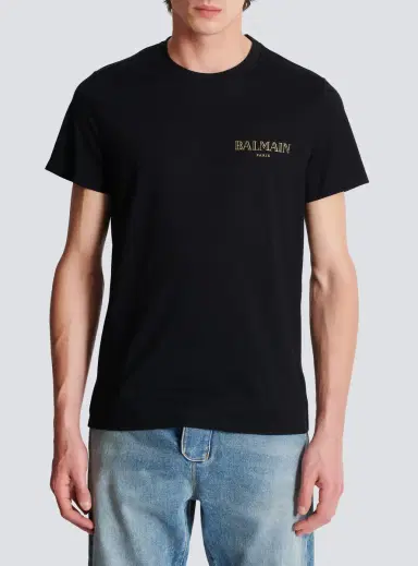 Balmain T-shirt with vintage gel logo | Thumbnail 7 Balmain T-shirt with vintage gel logo | Thumbnail 7