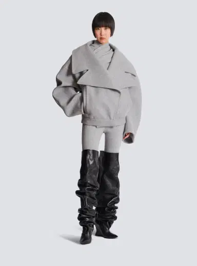Balmain Wool pea coat | Thumbnail 2 Balmain Wool pea coat | Thumbnail 2