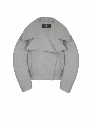 Balmain Wool pea coat | Thumbnail 1 Balmain Wool pea coat | Thumbnail 1