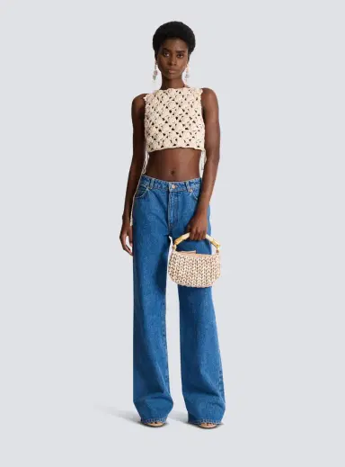 Balmain Crochet top | Thumbnail 2 Balmain Crochet top | Thumbnail 2