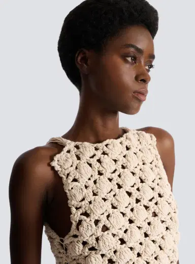 Balmain Crochet top | Thumbnail 6 Balmain Crochet top | Thumbnail 6