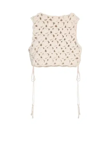 Balmain Crochet top | Thumbnail 1 Balmain Crochet top | Thumbnail 1