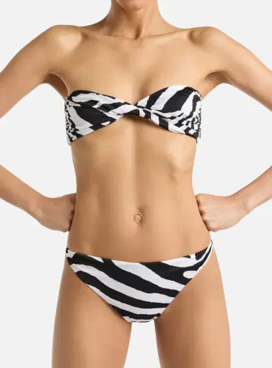 Balmain Zebra two-piece swimsuit | Thumbnail 7 Balmain Zebra two-piece swimsuit | Thumbnail 7