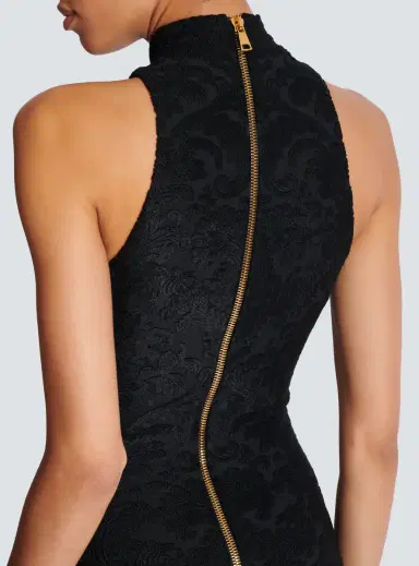 Balmain Baroque pattern short bodycon dress | Thumbnail 6 Balmain Baroque pattern short bodycon dress | Thumbnail 6