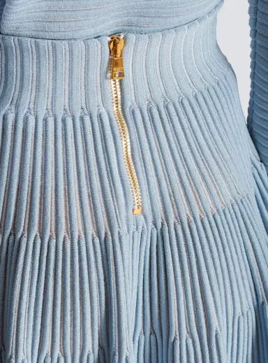 Balmain A-line textured knit skirt | Thumbnail 5 Balmain A-line textured knit skirt | Thumbnail 5