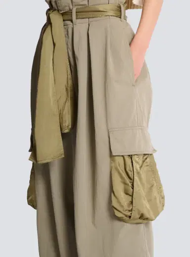 Balmain Cotton twill high-waisted trousers | Thumbnail 5 Balmain Cotton twill high-waisted trousers | Thumbnail 5