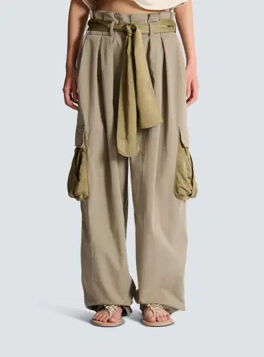 Balmain Cotton twill high-waisted trousers | Thumbnail 7 Balmain Cotton twill high-waisted trousers | Thumbnail 7