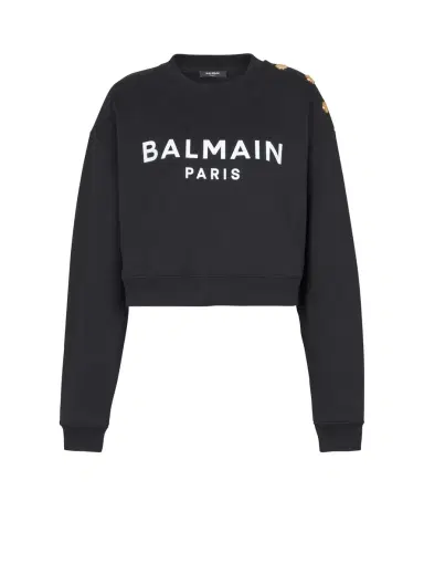 Balmain Printed Paris sweatshirt | Thumbnail 1 Balmain Printed Paris sweatshirt | Thumbnail 1