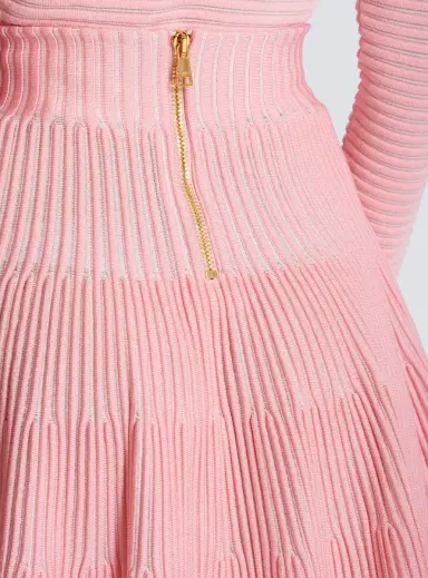 Balmain A-line textured knit skirt | Thumbnail 5 Balmain A-line textured knit skirt | Thumbnail 5