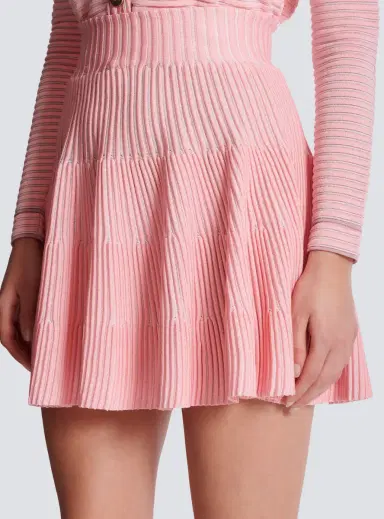 Balmain A-line textured knit skirt | Thumbnail 6 Balmain A-line textured knit skirt | Thumbnail 6